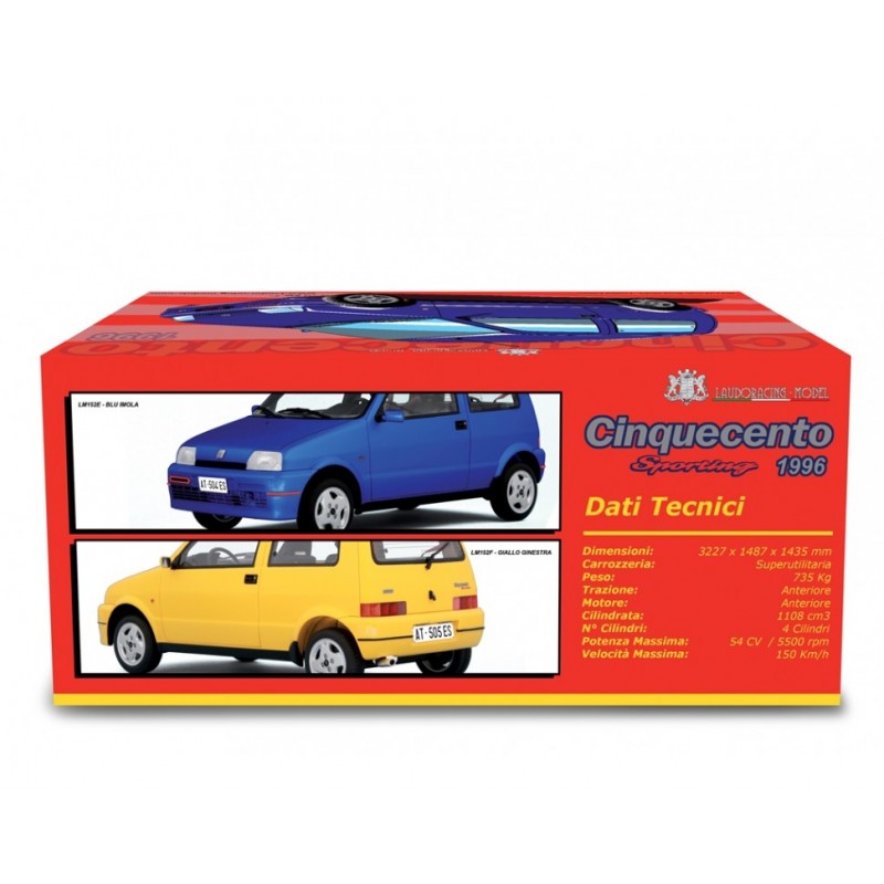 Fiat Cinquecento Sporting Lm E Modely Aut Laudoracing Model