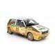 Fiat Uno Turbo i.e. Rally Portugal 1986 Nr.22 muddied, Laudoracing-Model 1/18 scale