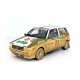 Fiat Uno Turbo i.e. Rally Portugal 1986 Nr.22 muddied, Laudoracing-Model 1/18 scale