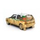 Fiat Uno Turbo i.e. Rally Portugal 1986 Nr.22 muddied, Laudoracing-Model 1/18 scale