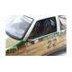 Fiat Uno Turbo i.e. Rally Portugal 1986 Nr.22 muddied, Laudoracing-Model 1/18 scale