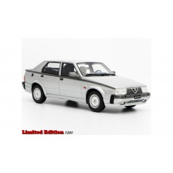 Alfa Romeo 75 V6 3.0 1987, barva stříbrná, Laudoracing-Models 1:18