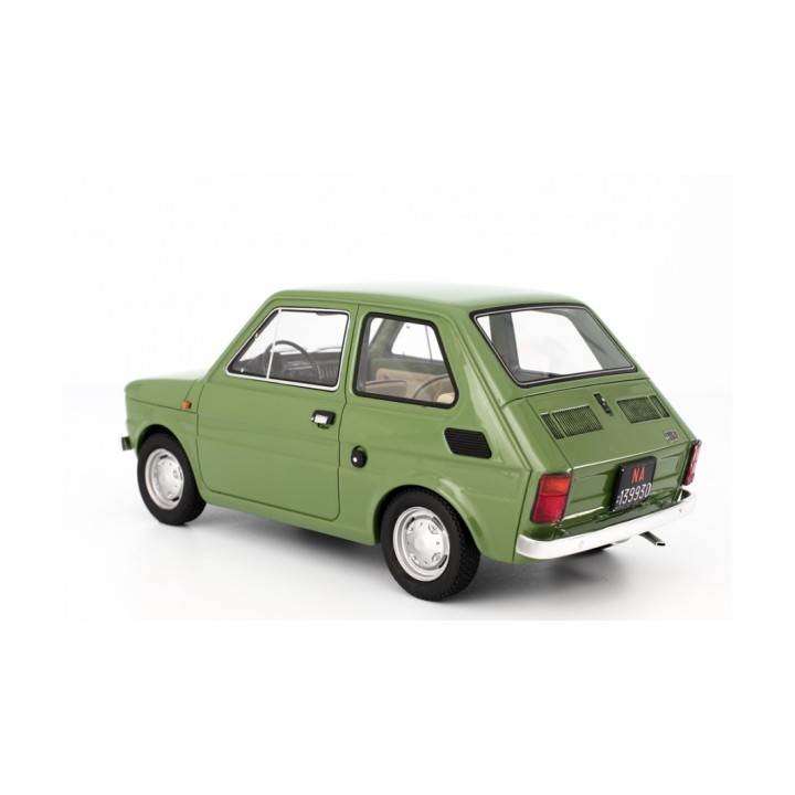 Fiat 126 1972 green, Laudoracing-Model 1/18 scale