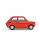 Polski Fiat 126P 1972 red, Laudoracing-Model 1/18 scale