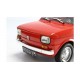 Polski Fiat 126P 1972 red, Laudoracing-Model 1/18 scale