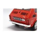 Polski Fiat 126P 1972 red, Laudoracing-Model 1/18 scale