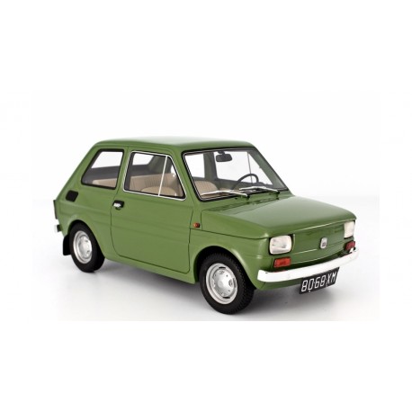 Polski Fiat 126P 1972 zelená, Laudoracing-Model 1:18