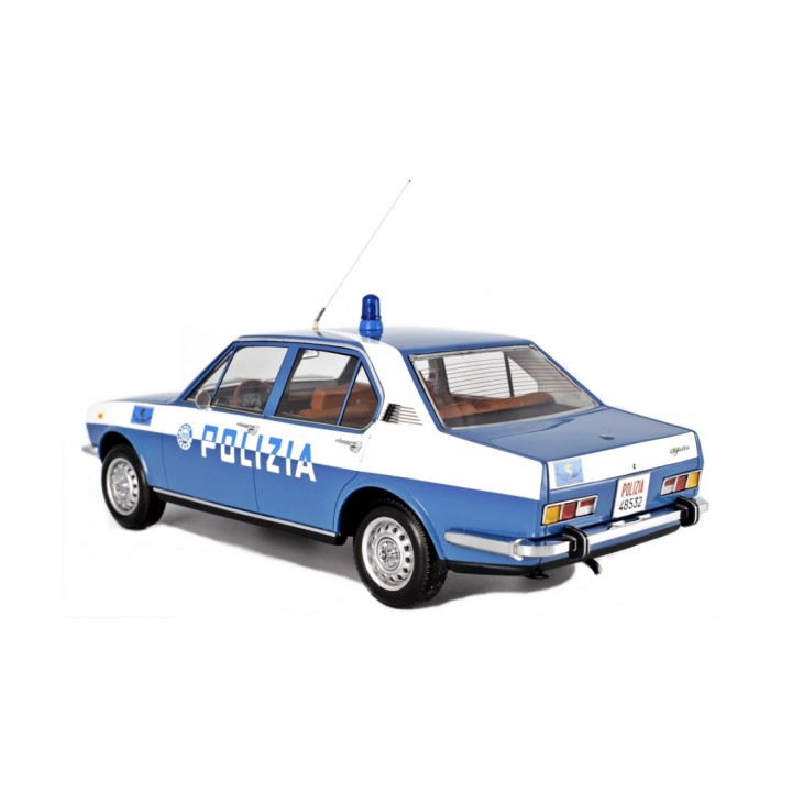 Alfa Romeo Alfetta 1.8 Polizia Stradale 1976, Laudoracing-Model 1/18 scale
