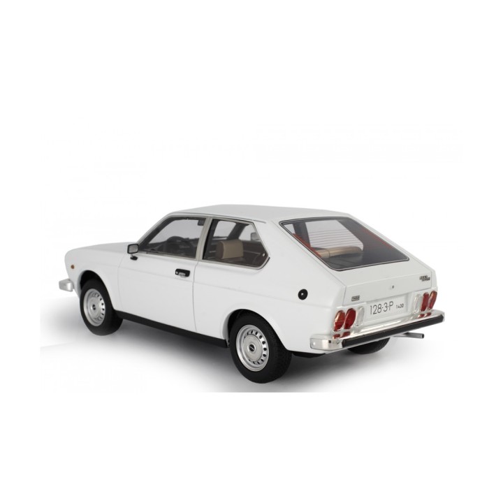 Seat 128 3P 1430 1975 white, Laudoracing-Model 1/18 scale