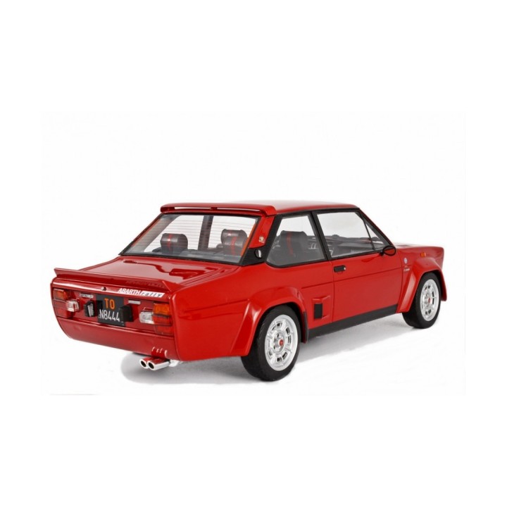 Fiat 131 Abarth Stradale 1976 red, Laudoracing-Model 1/18 scale
