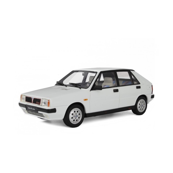 Lancia Delta 1600 HF Turbo ie "R86" 1986 white, Laudoracing-Model 1/18 scale