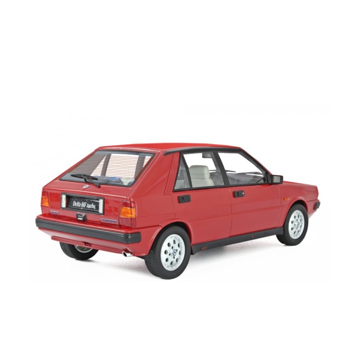 Lancia Delta 1600 HF Turbo ie "R86" 1986 red, Laudoracing-Model 1/18 scale