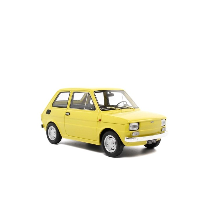 Fiat 126 1972 žlutá, Laudoracing-Model 1:18