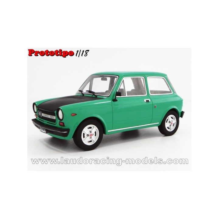 Autobianchi A112 Abarth 70 HP, green