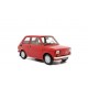 Polski Fiat 126P 1972 red, Laudoracing-Model 1/18 scale