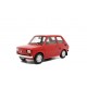 Polski Fiat 126P 1972 red, Laudoracing-Model 1/18 scale