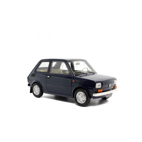 Polski Fiat 126P 1972 blue, Laudoracing-Model 1/18 scale