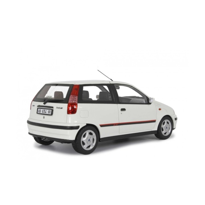 Fiat Punto GT 1400 1993 white, Laudoracing-Model 1/18 scale