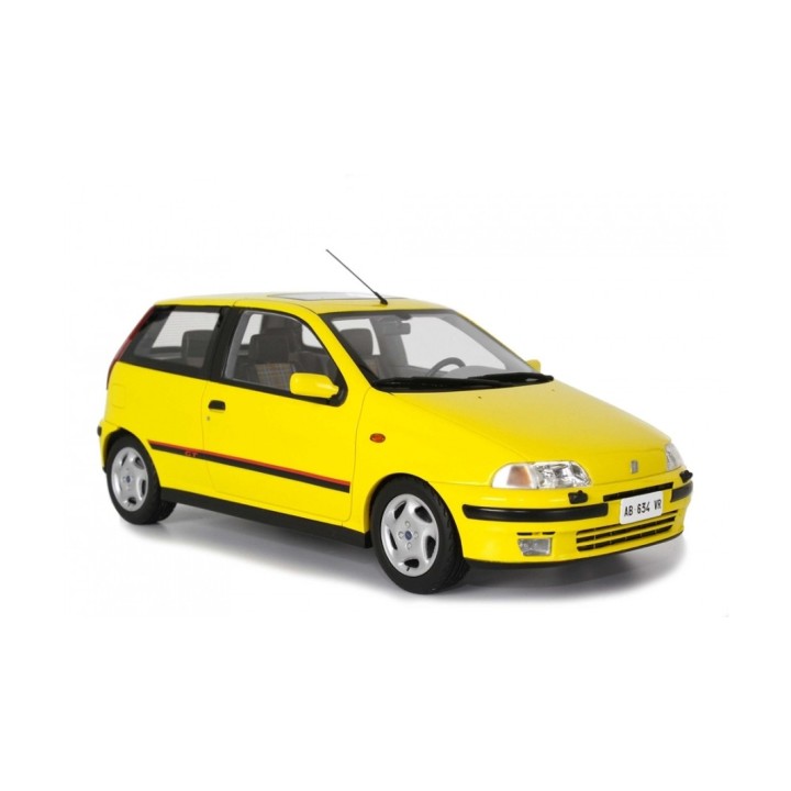 Fiat Punto GT 1400 1993 žlutá, Laudoracing-Model 1:18