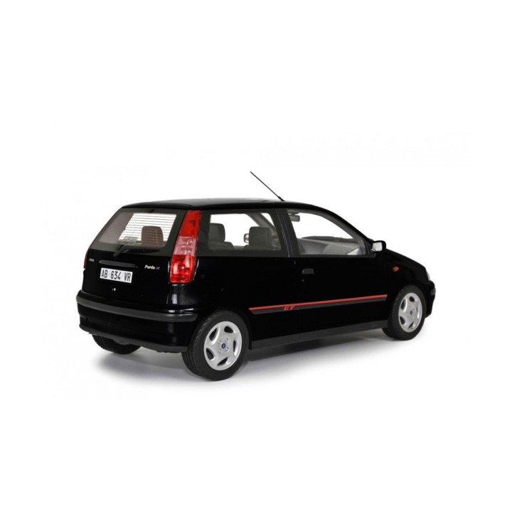 Fiat Punto GT 1400 1993 black, Laudoracing-Model 1/18 scale