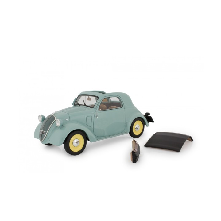 Fiat 500 B "Topolino" Trasformabile 1948 zelená, Laudoracing-Model 1:18