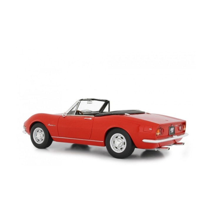 Fiat Dino Spider 2000 1967 red, Laudoracing-Model 1/18 scale