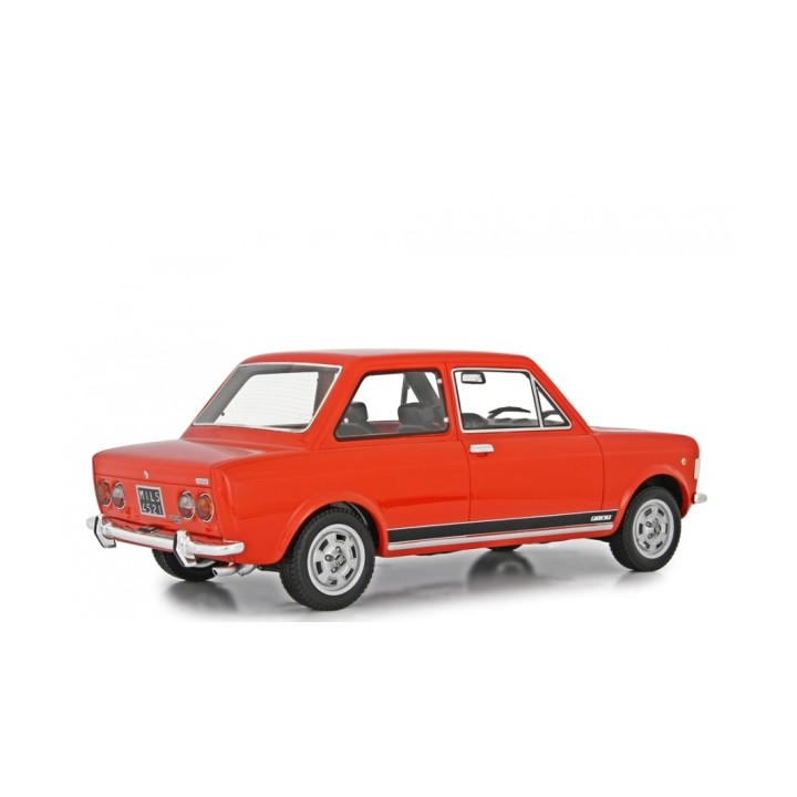 Fiat 128 rally 1971 red, Laudoracing-Model 1/18 scale
