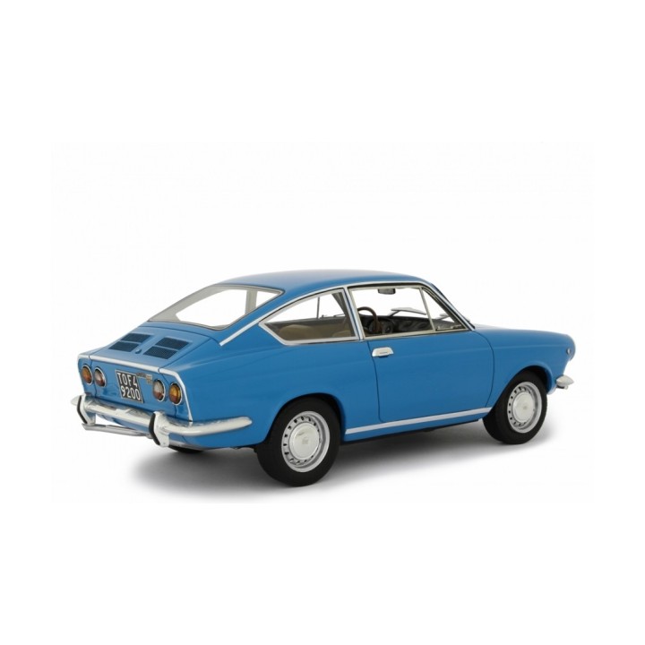 Fiat 850 Sport Coupè 1968 modrá, Laudoracing-Model 1:18