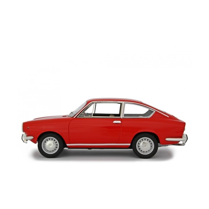 Seat 850 Sport Coupè 1968 red, Laudoracing-Model 1/18 scale