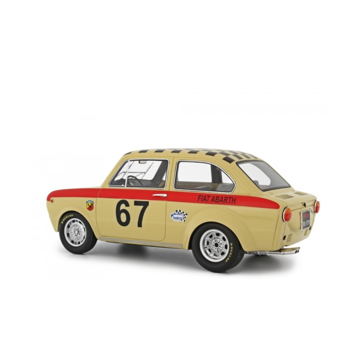 Fiat 850 Sport Coupè 1968 blue, Laudoracing-Model 1/18 scale