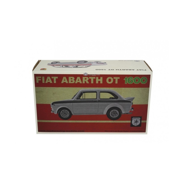 Fiat Abarth 1600 OT - 1964 Historic Races béžová, Laudoracing-Model 1:18