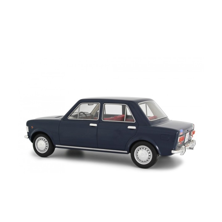 Fiat 128 Carabinieri Trasporto Ufficiali 1969, modrá, Laudoracing-Model 1:18