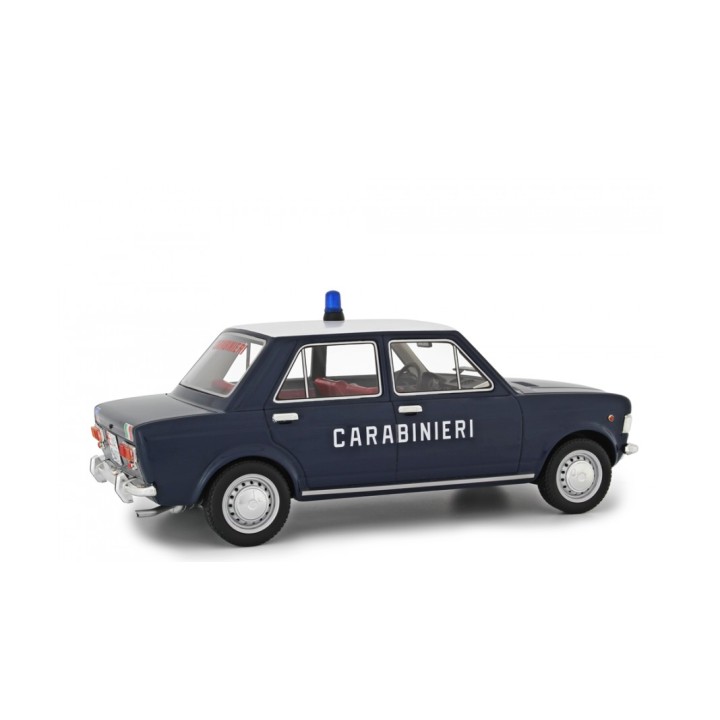Fiat 128 Carabinieri Trasporto Ufficiali 1969, modrá, Laudoracing-Model 1:18