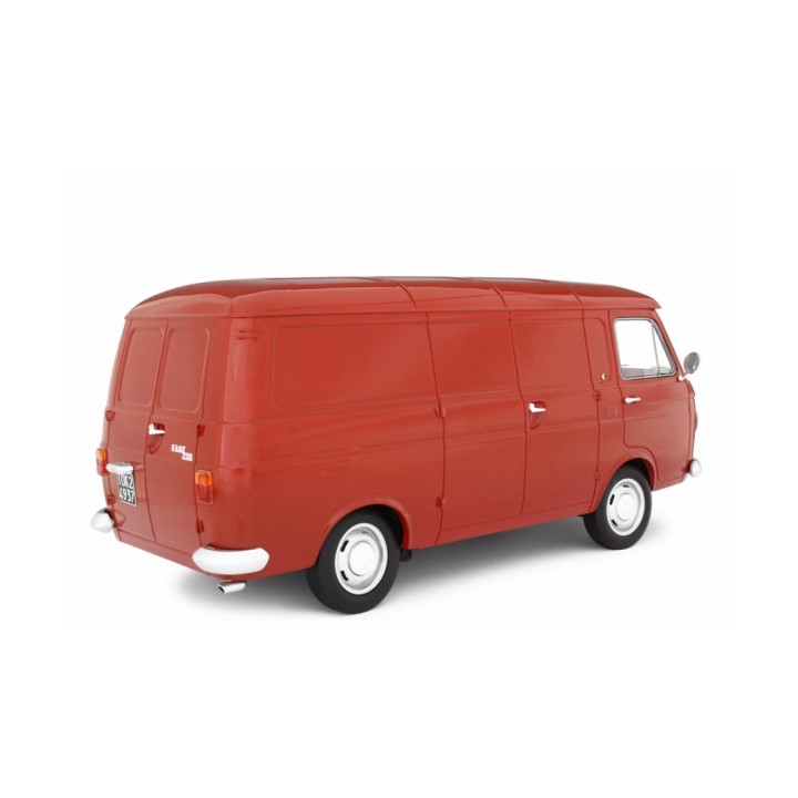 Fiat 238 VAN 1° serie 1967 red, Laudoracing-Model 1/18 scale