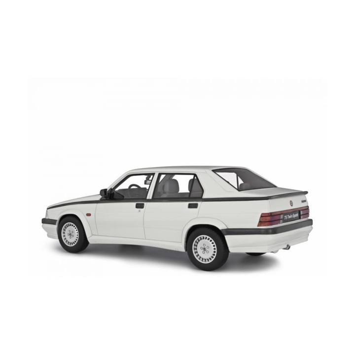 Alfa Romeo Alfa 75 2.0 Twin Spark 1987 bílá, Laudoracing-Model 1:18