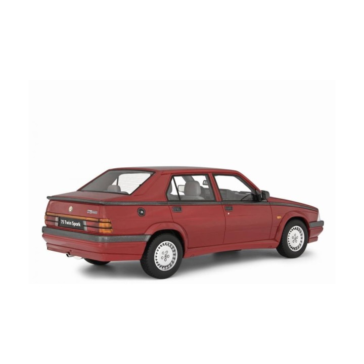 Alfa Romeo Alfa 75 2.0 Twin Spark 1987 red, Laudoracing-Model 1/18 scale