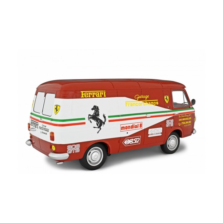 Fiat 238 VAN Fiat Service 1967 white, Laudoracing-Model 1/18 scale