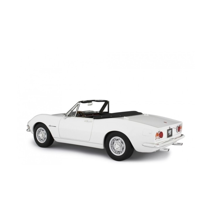 Fiat Dino Spider 2000 1967 white, Laudoracing-Model 1/18 scale