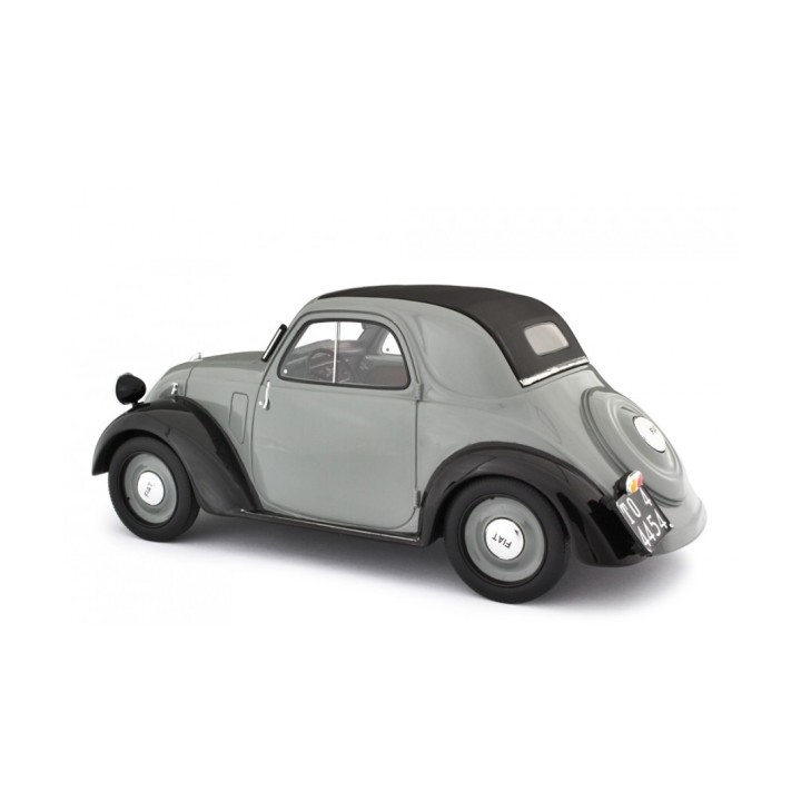 Fiat 500 A "Topolino" Trasformabile 1936 red, Laudoracing-Model 1/18 scale