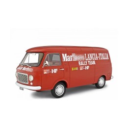 Fiat 238 VAN Assistenza Corse Lancia Rally Team 1970 bílá, Laudoracing-Model 1:18