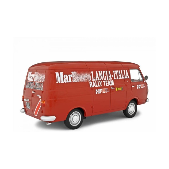 Fiat 238 VAN Fiat Service 1967 white, Laudoracing-Model 1/18 scale