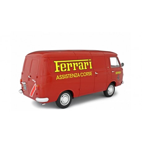 Fiat 238 VAN Assistenza Ferrari Corse 1973 bílá, Laudoracing-Model 1:18