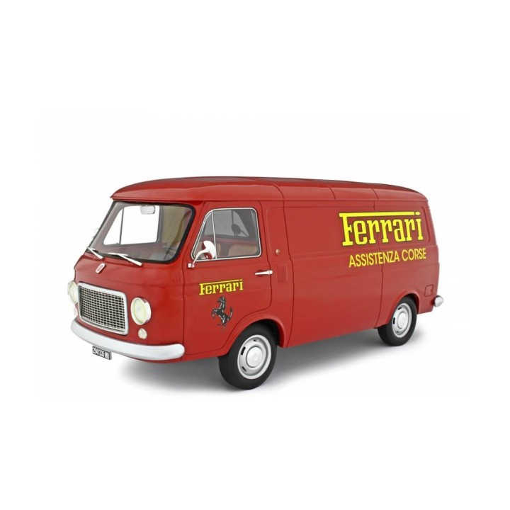 Fiat 238 VAN Fiat Service 1967 white, Laudoracing-Model 1/18 scale