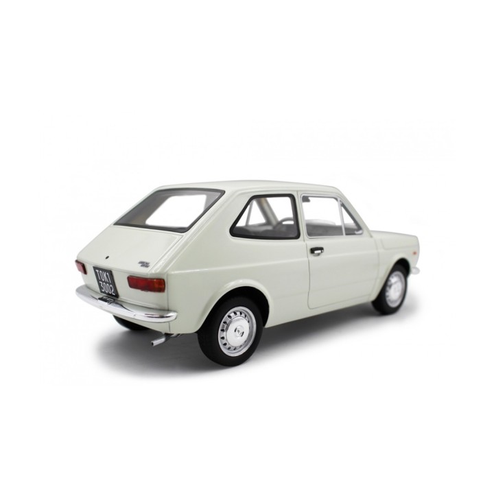 Fiat 127 1. série 1971 bílá, Laudoracing-Model 1:18