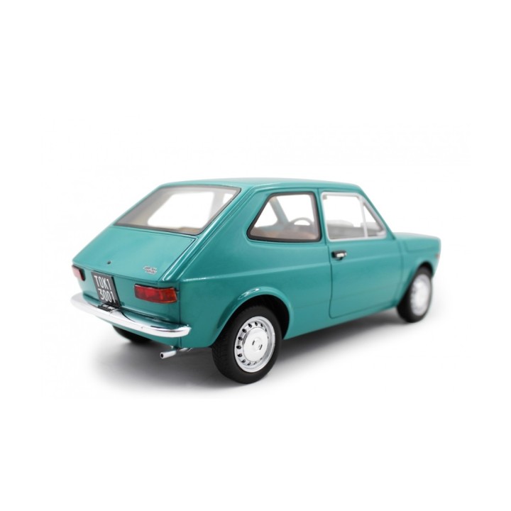 Fiat 127 1. série 1971 modrá, Laudoracing-Model 1:18