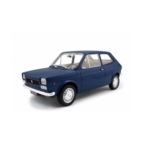 Fiat 127 1. serie 1971 dark blue, Laudoracing-Model 1/18 scale