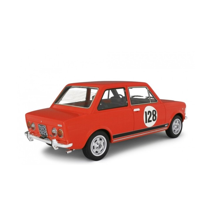 Fiat 128 rally 1971 Promo červená, Laudoracing-Model 1:18
