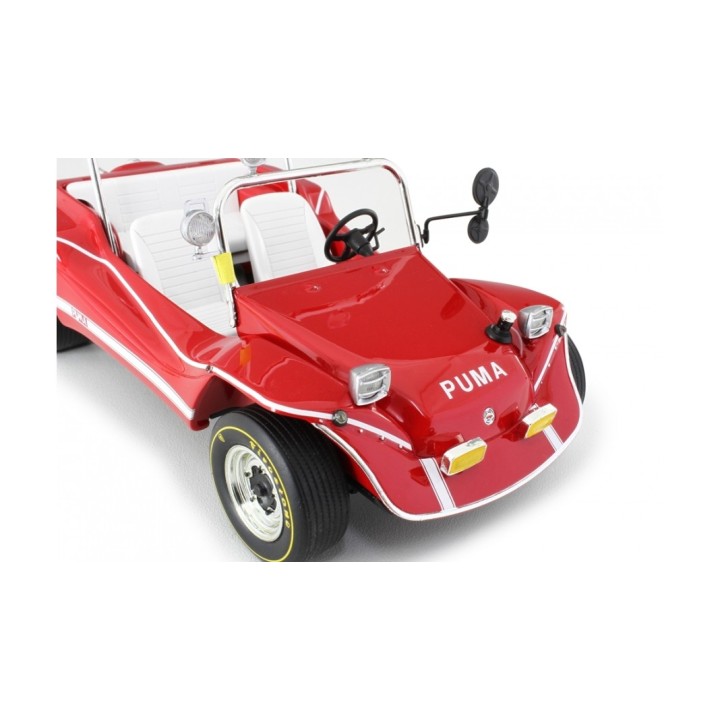 Puma Dune Buggy 1972  + Bud Spencer + Terence Hill, red, Laudoracing-Model 1/18 scale