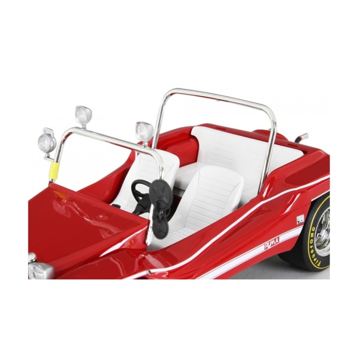 Puma Dune Buggy 1972  + Bud Spencer + Terence Hill, red, Laudoracing-Model 1/18 scale