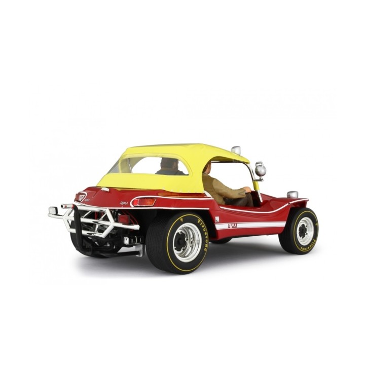 Puma Dune Buggy 1972  + Bud Spencer + Terence Hill, red, Laudoracing-Model 1/18 scale